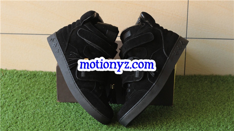 Brand Sneaker High Top Black